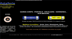 Desktop Screenshot of afm-industrie.com